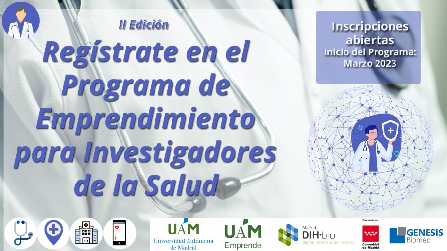 Regístrate en el Programa de Emprendimiento para Investigadores de la